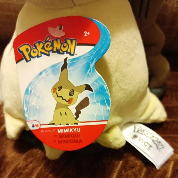 Pokemon Mimikyu Plush Stuffed Animal 8" - Picture 6 of 6